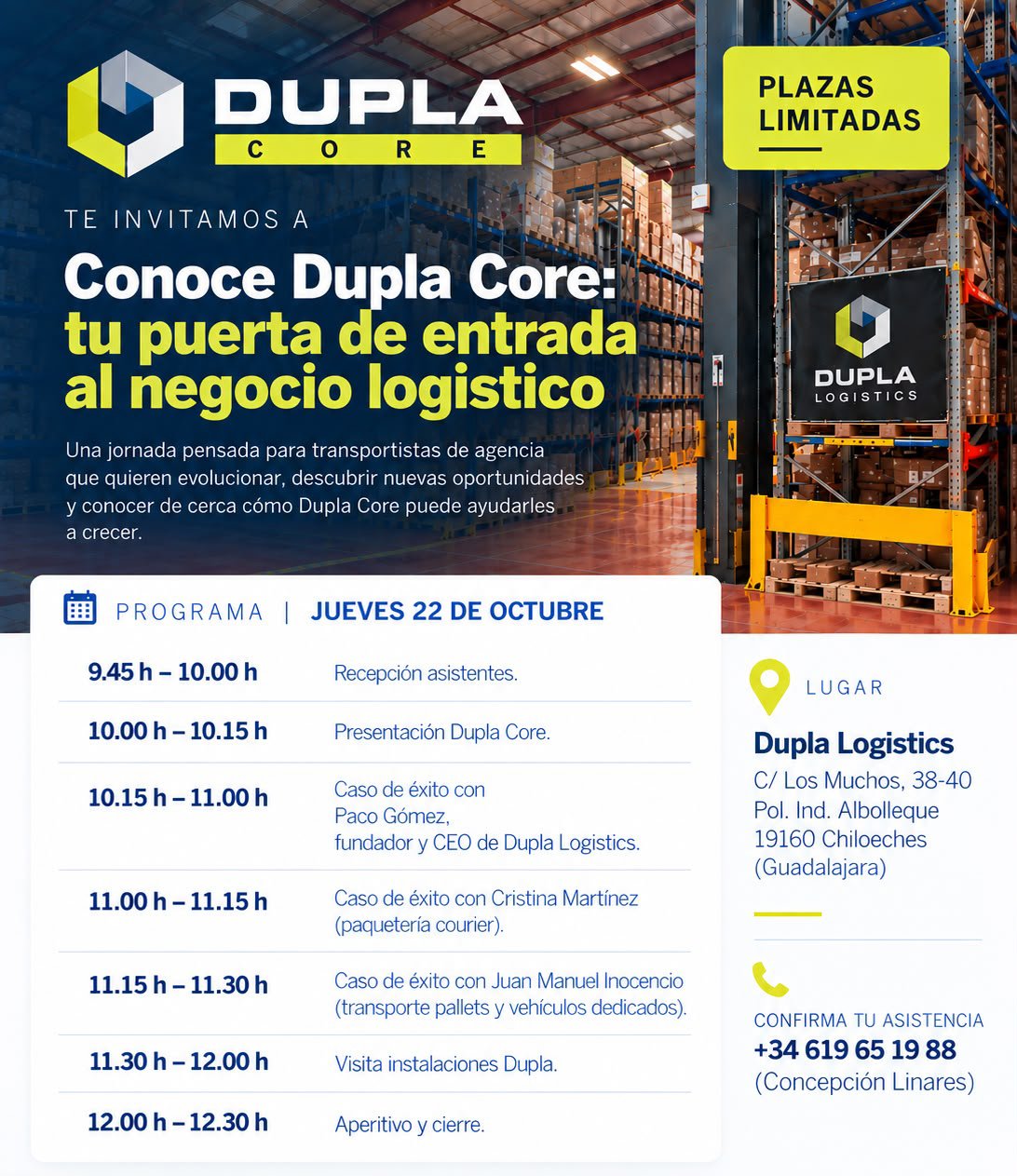 Info Jornadas DuplaCore